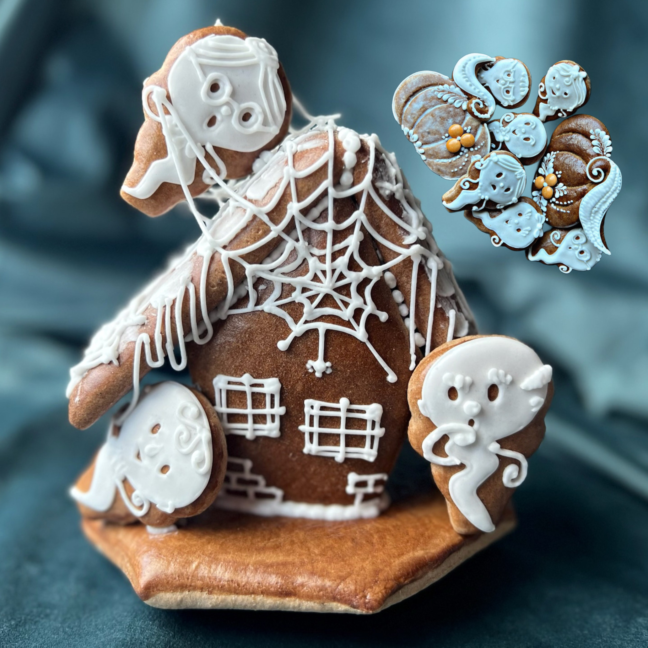 Halloween gingerbread