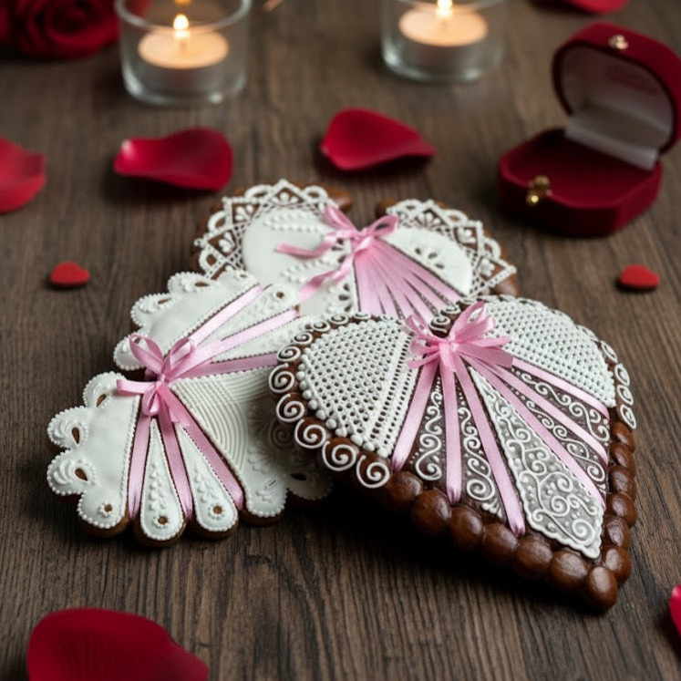 Valentine gingerbread by PhDr. Dana Holmanová